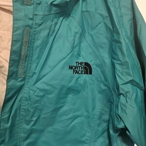 The North Face Turquoise Windbreaker